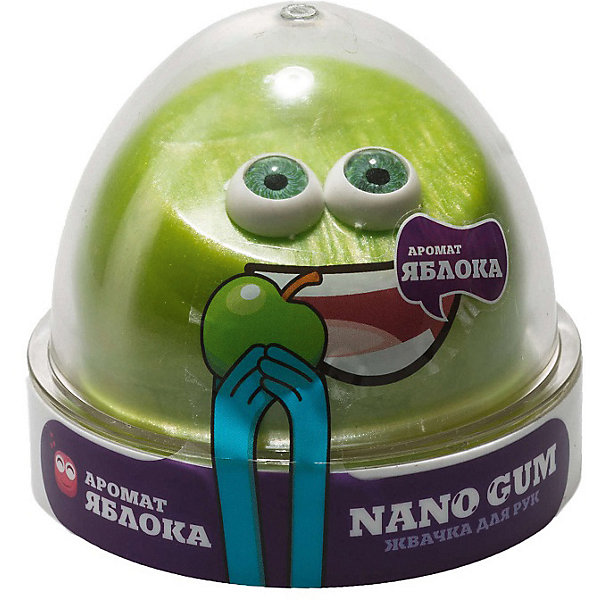 

Жвачка для рук Nano Gum Яблоко, 50 г, Зеленый, Жвачка для рук Nano Gum Яблоко, 50 г