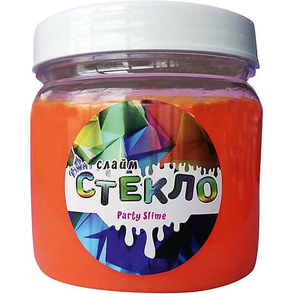 

Слайм Party Slime, оранжевый неон