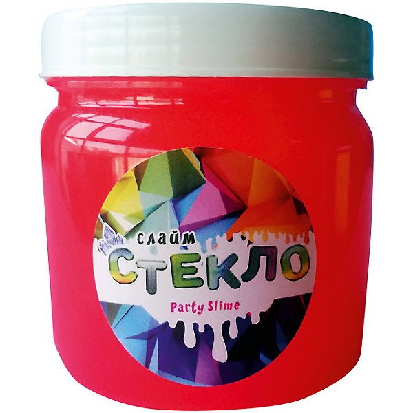 

Слайм Party Slime, красный неон