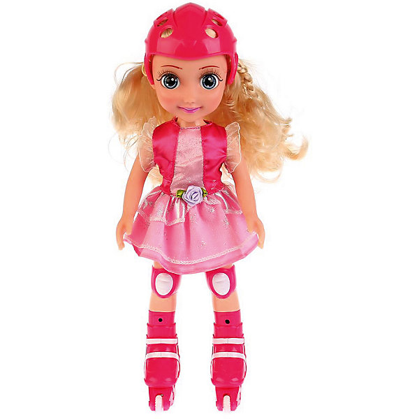 Интерактивная кукла Амелия на роликах Карапуз 13321866