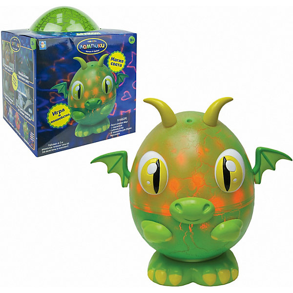 

Ночник 1Toy "Лампики" Дракон, 10 деталей