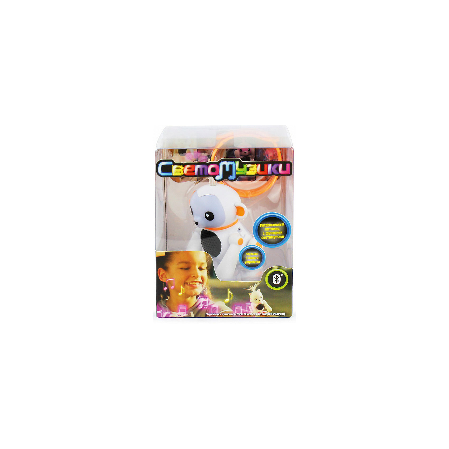 Интерактивная игрушка "Светомузики" Обезьянка 1Toy 13335249