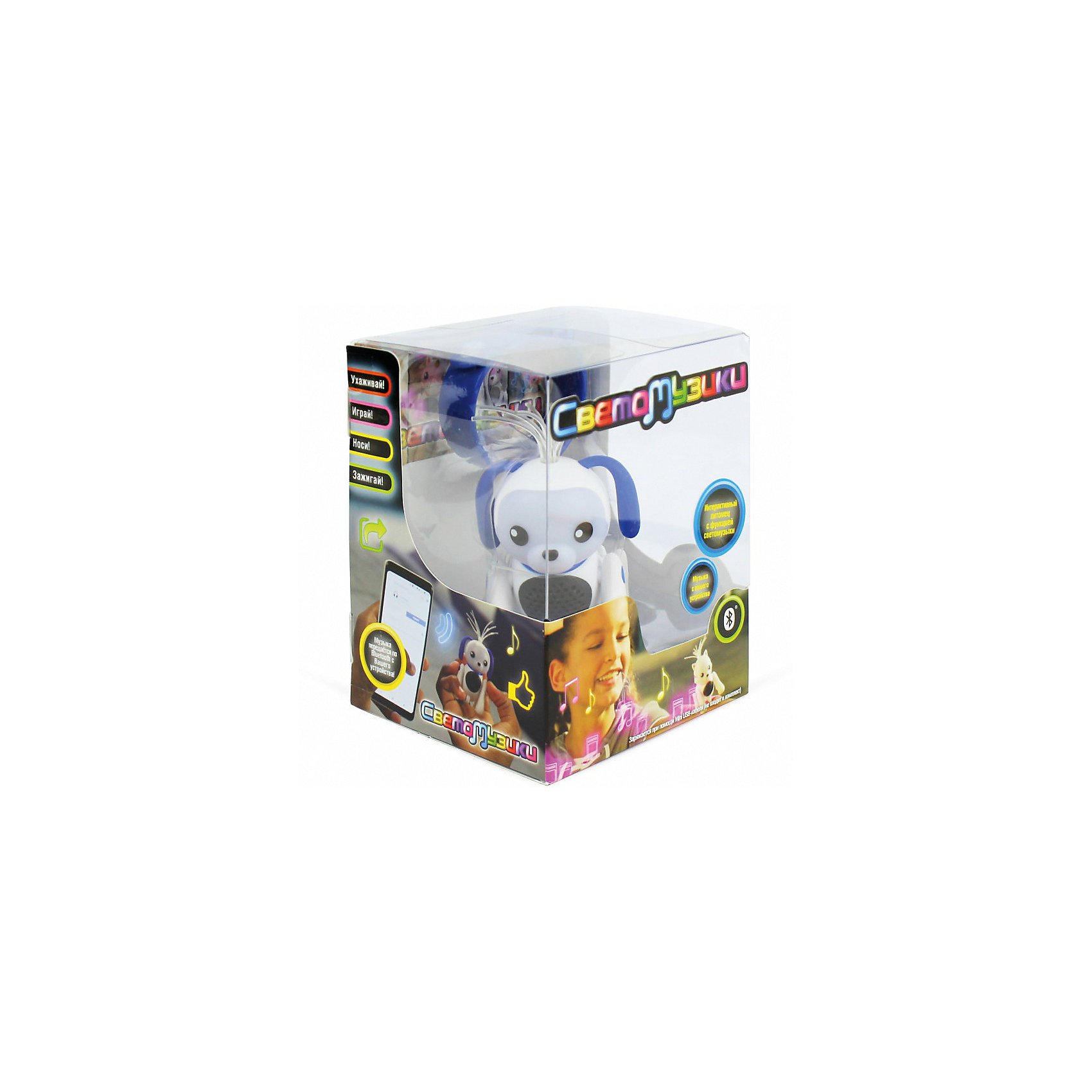 Интерактивная игрушка "Светомузики" Щенок 1Toy 13335262