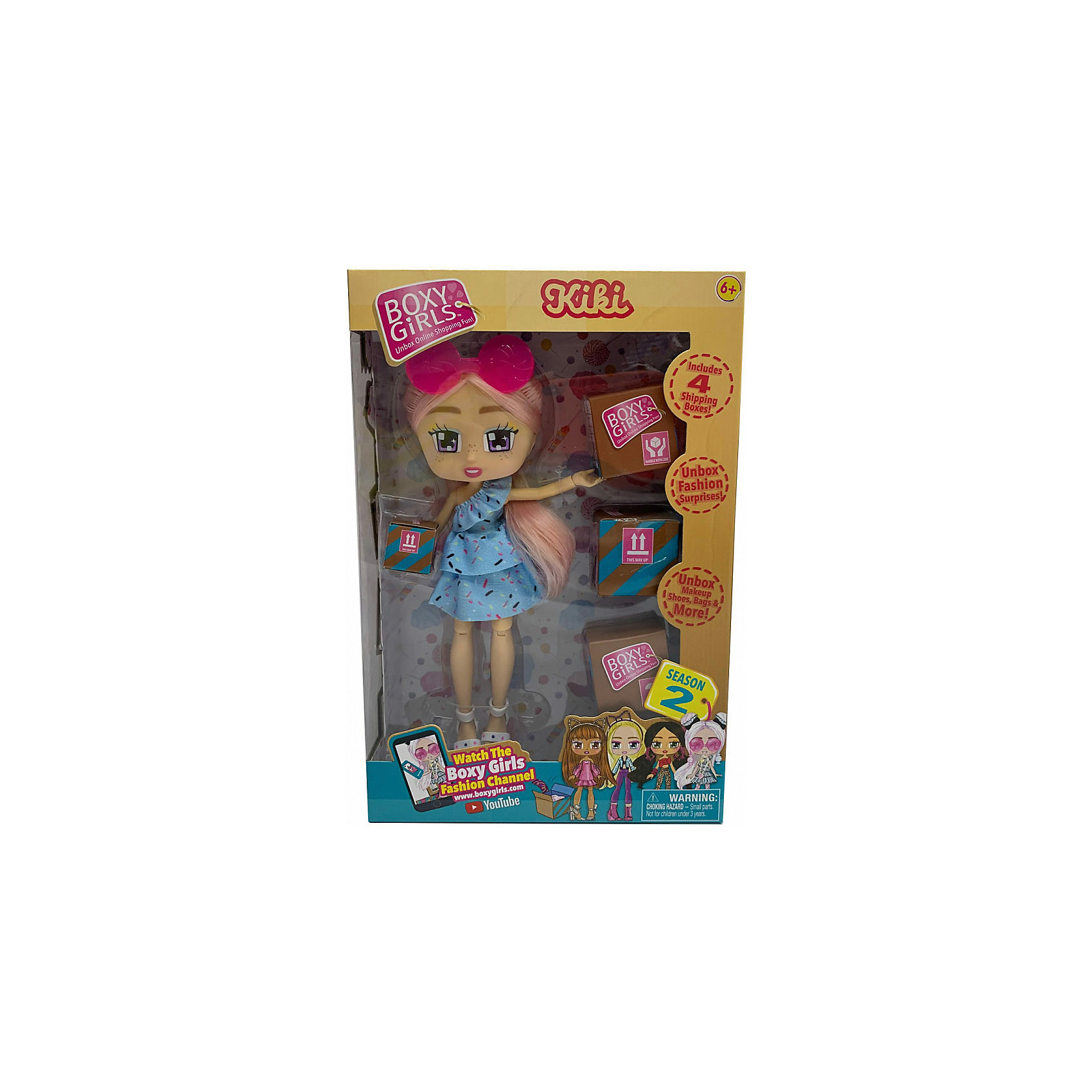 Кукла Boxy Girls Kiki с аксессуарами, 20 см 1Toy 13335272