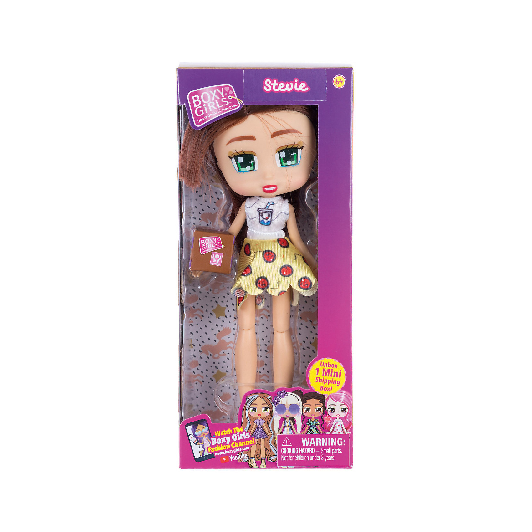 Кукла Boxy Girls Stevie с аксессуарами, 20 см 1Toy 13335283