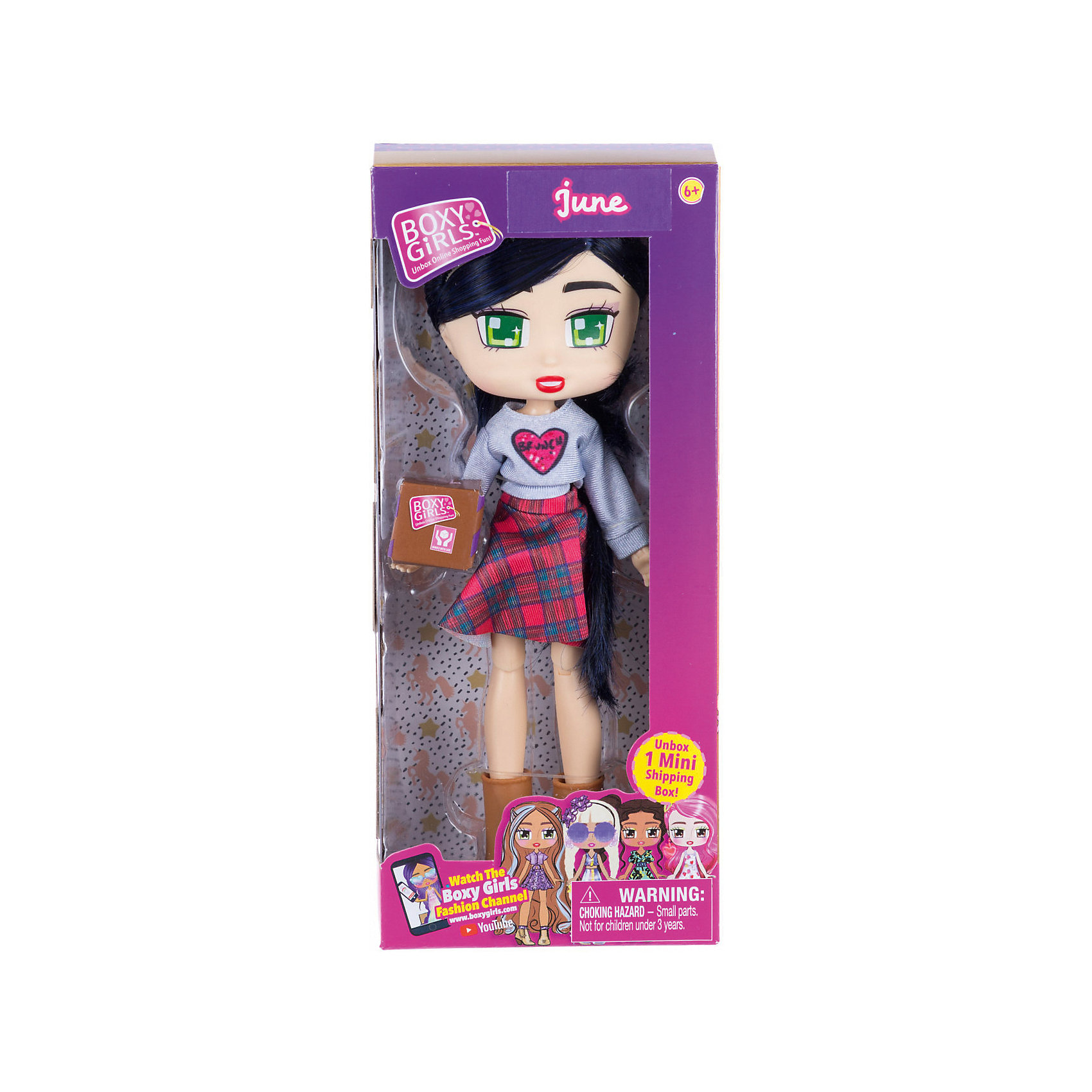 Кукла Boxy Girls June с аксессуарами, 20 см 1Toy 13335286