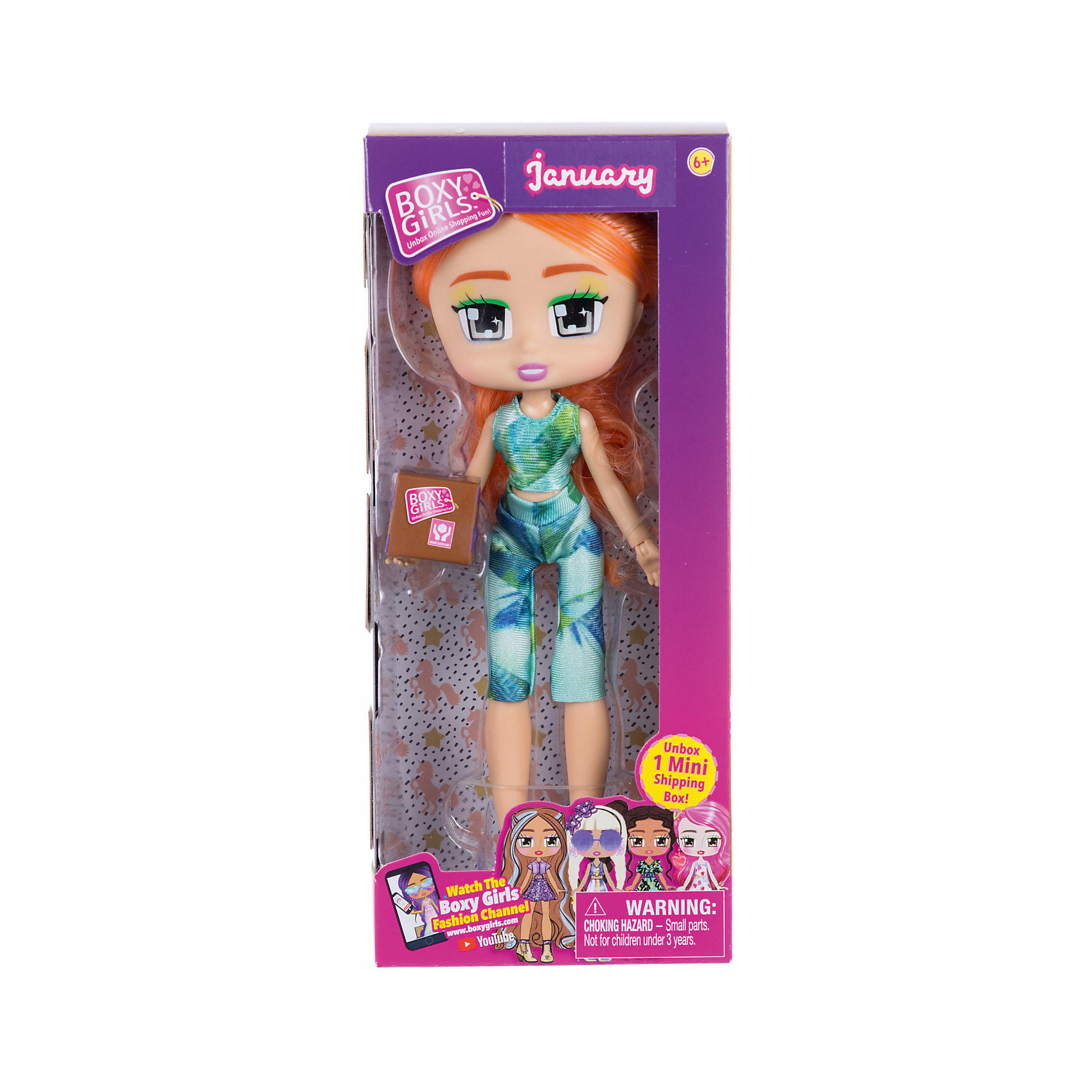 Кукла Boxy Girls January с аксессуарами, 20 см 1Toy 13335292