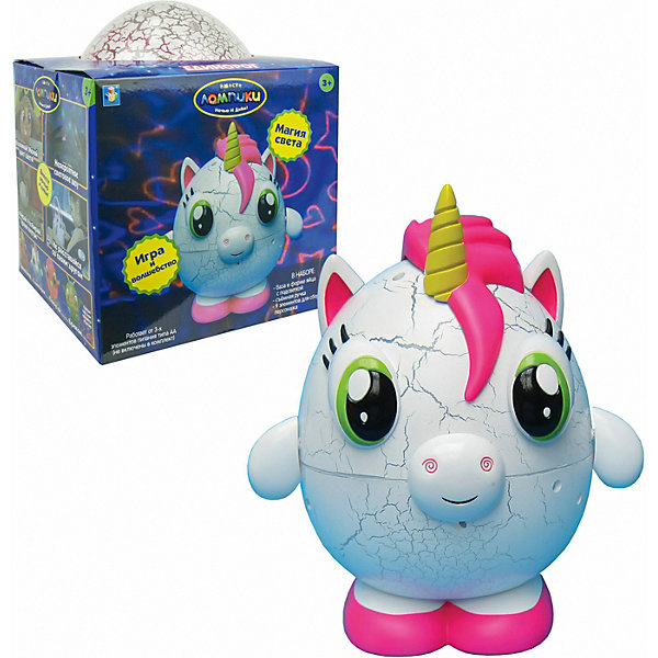 

Ночник 1Toy "Лампики" Единорог, 9 деталей