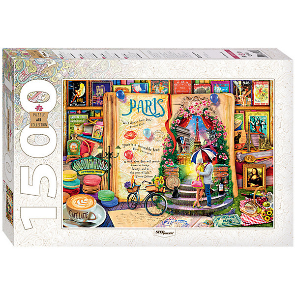 

Мозаика "puzzle" 1500 "Париж. Жизнь — открытая книга, Мозаика "puzzle" 1500 "Париж. Жизнь — открытая книга"