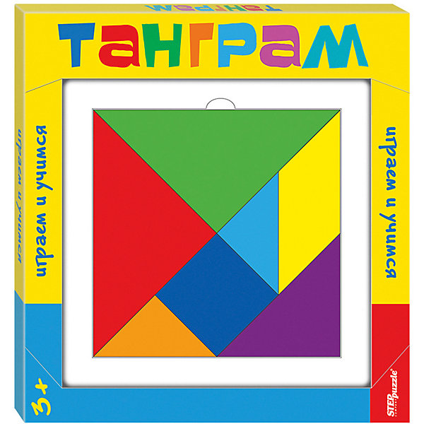 

Развивающая игра Step Puzzle "Танграм, Развивающая игра Step Puzzle "Танграм"