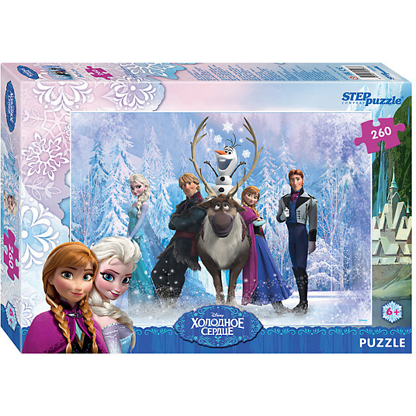 

Пазл Step Puzzle "Холодное сердце. Disney", 260 элементов