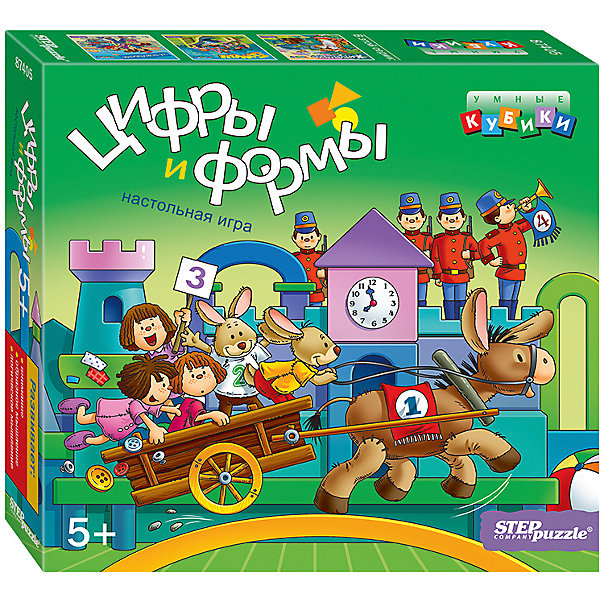 

Развивающая игра "Цифры и формы" (Умные кубики, Развивающая игра "Цифры и формы" (Умные кубики)