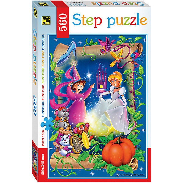 Мозаика puzzle 560 Золушка Степ Пазл 13335607