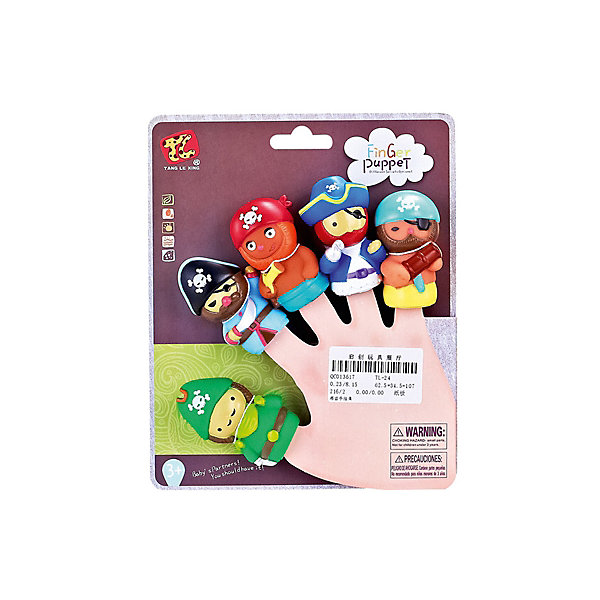 

Пальчиковый театр Finger Puppets "Пираты", 5 шт