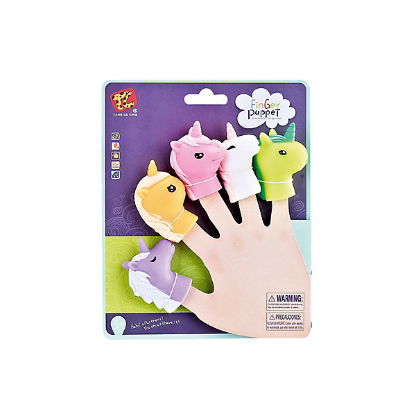 

Пальчиковый театр Finger Puppets "Единорог", 5 шт