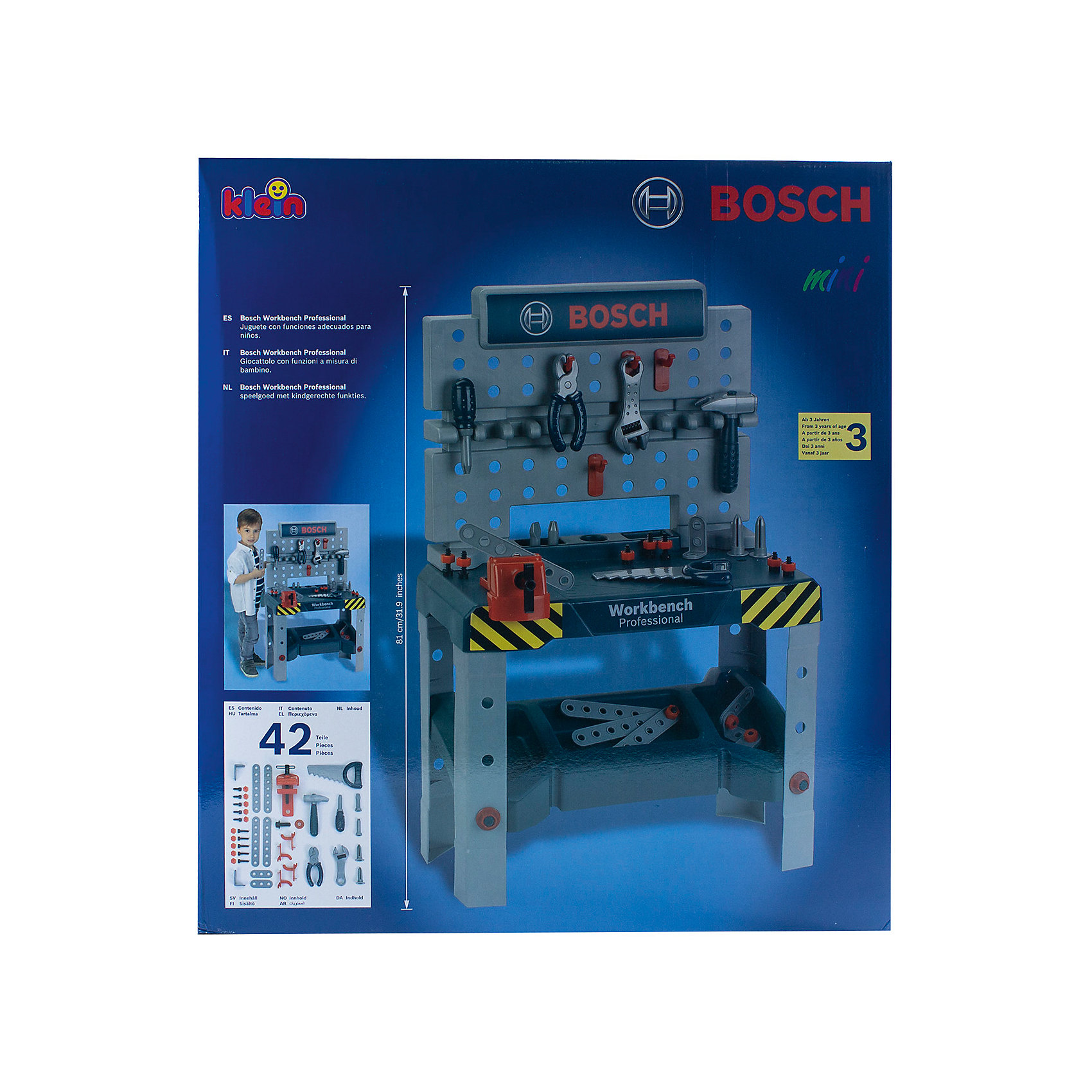 фото Игровой набор Klein Bosch "Верстак"