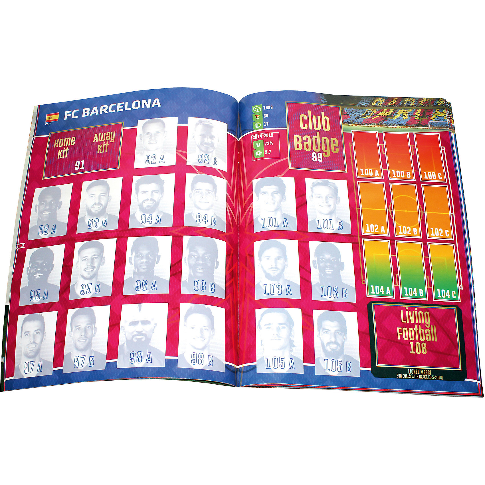 фото Альбом Panini FIFA 365 - 2020 и блистер с наклейками, 60 пакетиков в блистере