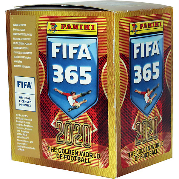 

Бокс с наклейками Panini FIFA 365 - 2020, 50 пакетиков, Разноцветный, Бокс с наклейками Panini FIFA 365 - 2020, 50 пакетиков
