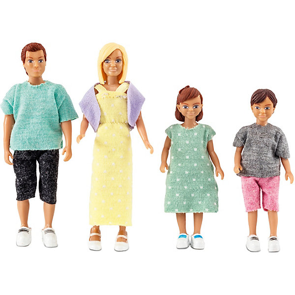 

Набор кукол для домика Lundby "Классическая семья, Разноцветный, Набор кукол для домика Lundby "Классическая семья"