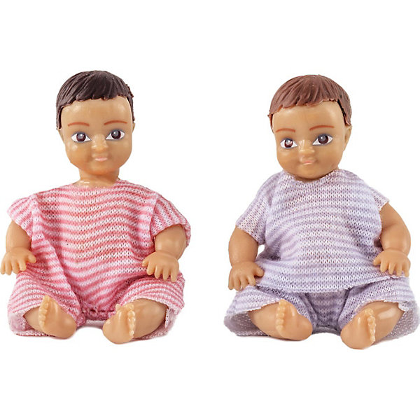 

Набор кукол для домика Lundby "Два пупса, Разноцветный, Набор кукол для домика Lundby "Два пупса"