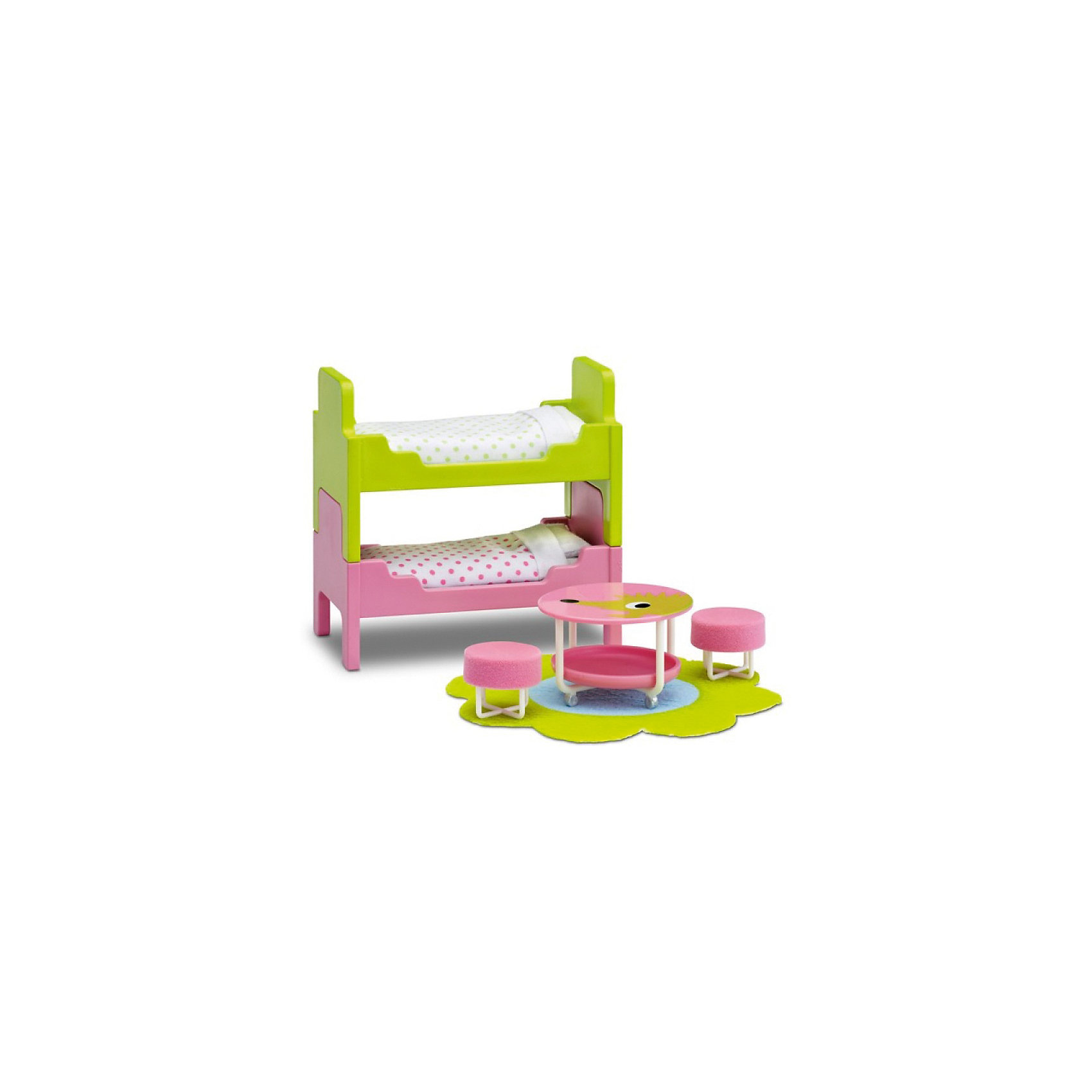 Мебель для домика Смоланд "Детская с 2 кроватями" Lundby 13406719