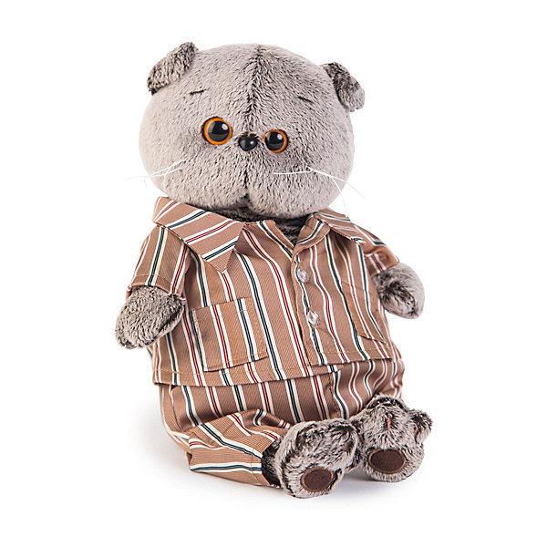 Одежда для мягкой игрушки Пижама шелковая в полоску, 30 см Budi Basa 13408003