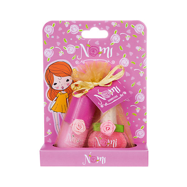 фото Детская декоративная косметика Nomi "Розовая мечта", блеск и лак