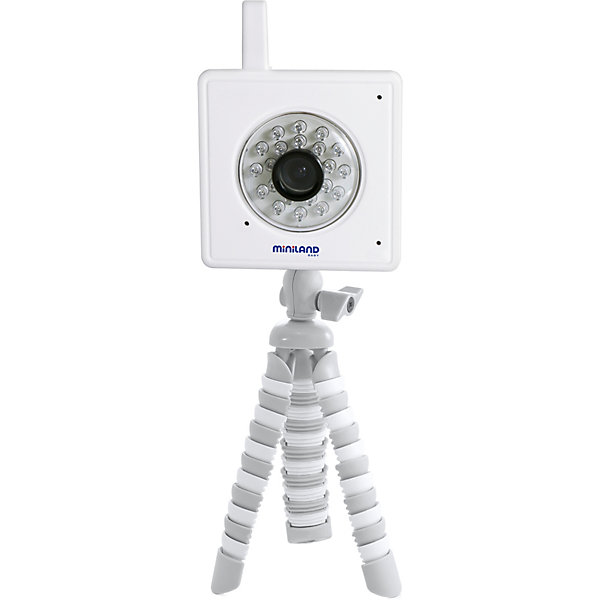 

IP Камера для видеонаблюдения за ребенком Miniland Everywhere IPcam, Белый, IP Камера для видеонаблюдения за ребенком Miniland Everywhere IPcam