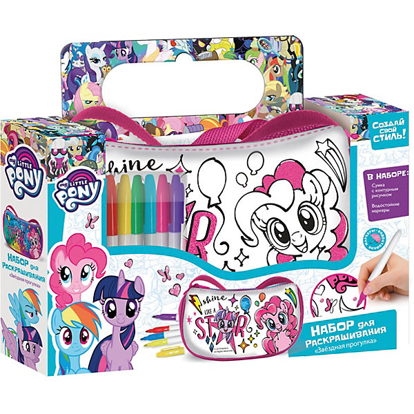 

Мини-сумка для раскрашивания Origami My little pony