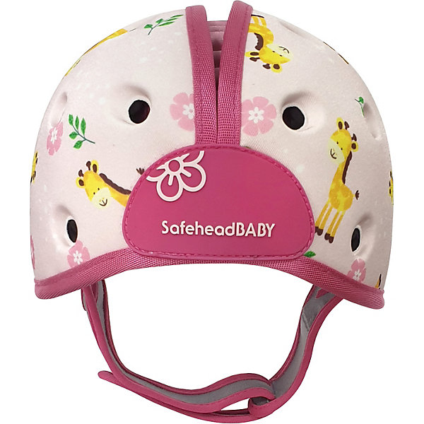 

Мягкая шапка-шлем для защиты головы Safehead Baby Жираф, бело-розовый, Розовый/белый, Мягкая шапка-шлем для защиты головы Safehead Baby Жираф, бело-розовый
