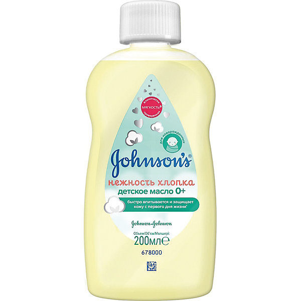 

Масло Johnson's baby нежность хлопка 200 мл