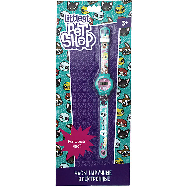 

Электронные наручные часы Kids Time Littlest Pet Shop, Разноцветный, Электронные наручные часы Kids Time Littlest Pet Shop