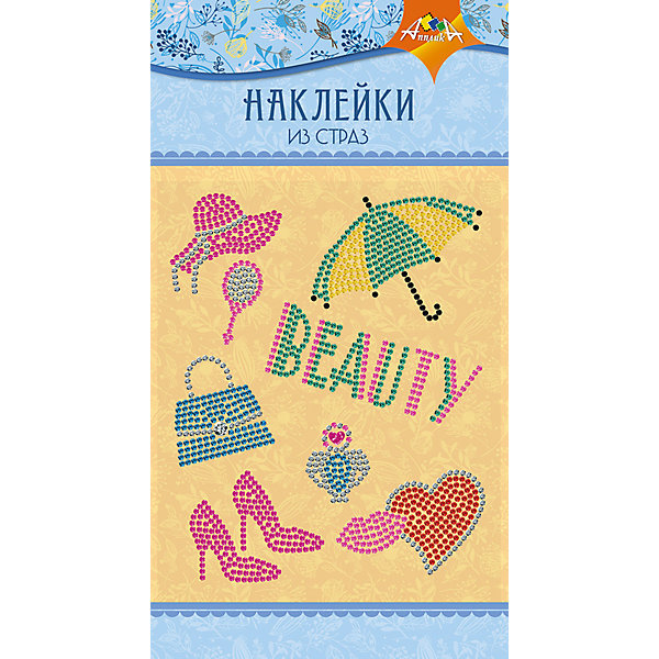 

Набор для творчества Апплика "Декоративные наклейки из страз" Beauty