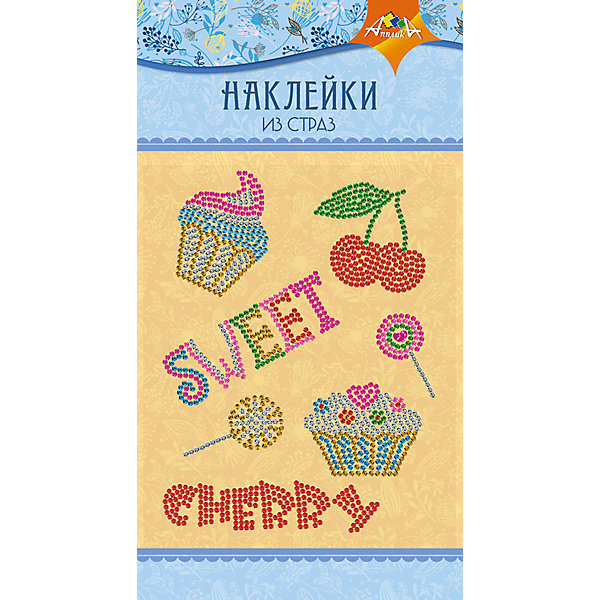 

Набор для творчества Апплика "Декоративные наклейки из страз" Cherry