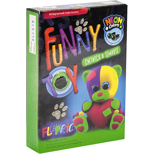 

Набор для творчества Danko Toys Воздушный пластилин Neon Мишка