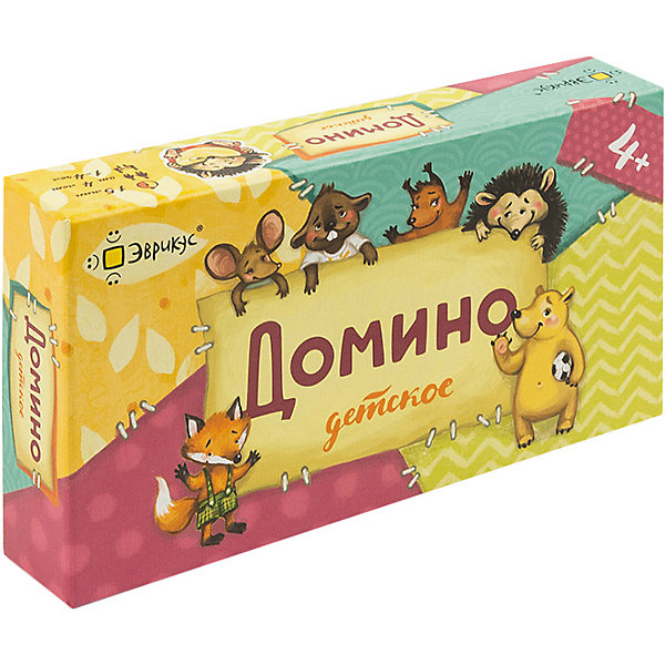 

Настольная игра Эврикус Домино детское 2-я редакция