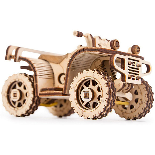 фото Сборная модель Wood Trick Квадроцикл ATV