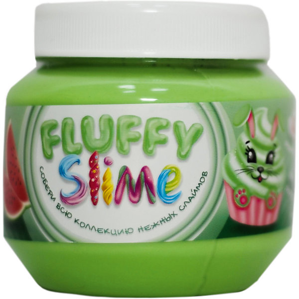 

Слайм Monster's Slime Fluffy Зеленый с ароматом арбуза, 250 мл