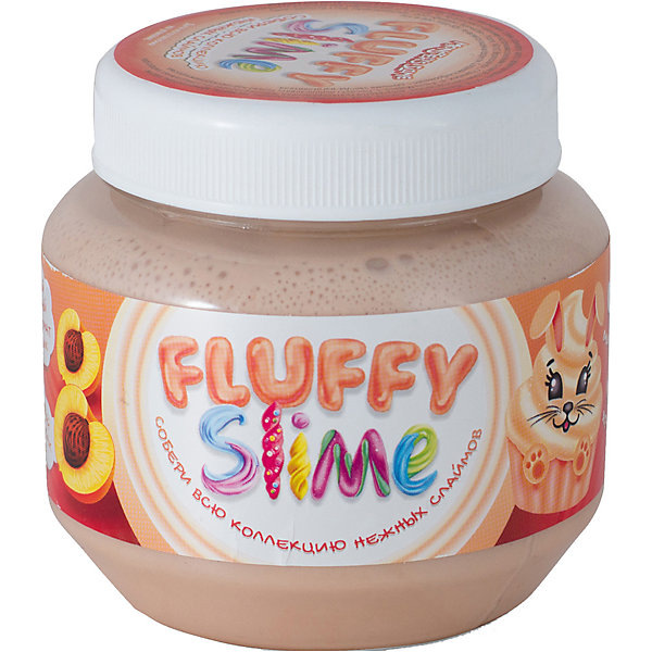 

Слайм Monster's Slime Fluffy Бежевый с ароматом персика, 250 мл