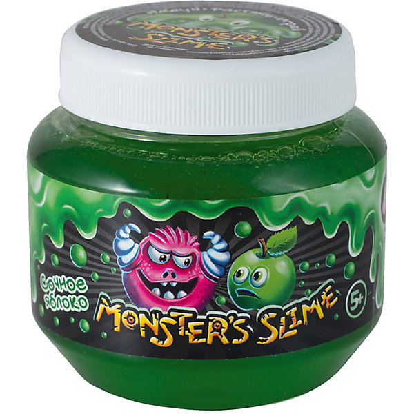 

Слайм классический Monster's Slime Зеленый с ароматом сочного яблока, 250 мл