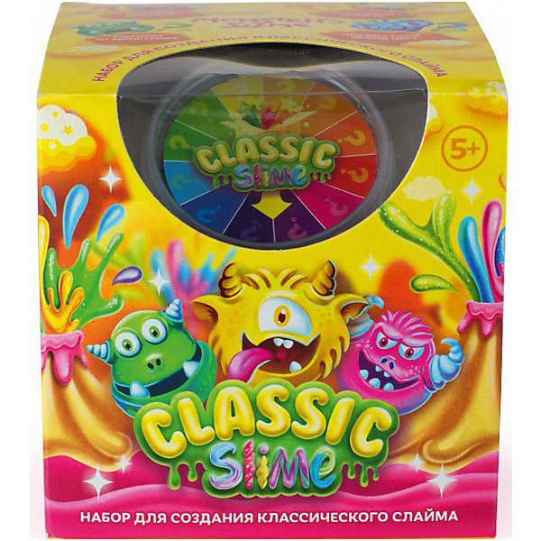 

Набор для создания классического слайма Monster's Slime, Разноцветный, Набор для создания классического слайма Monster's Slime