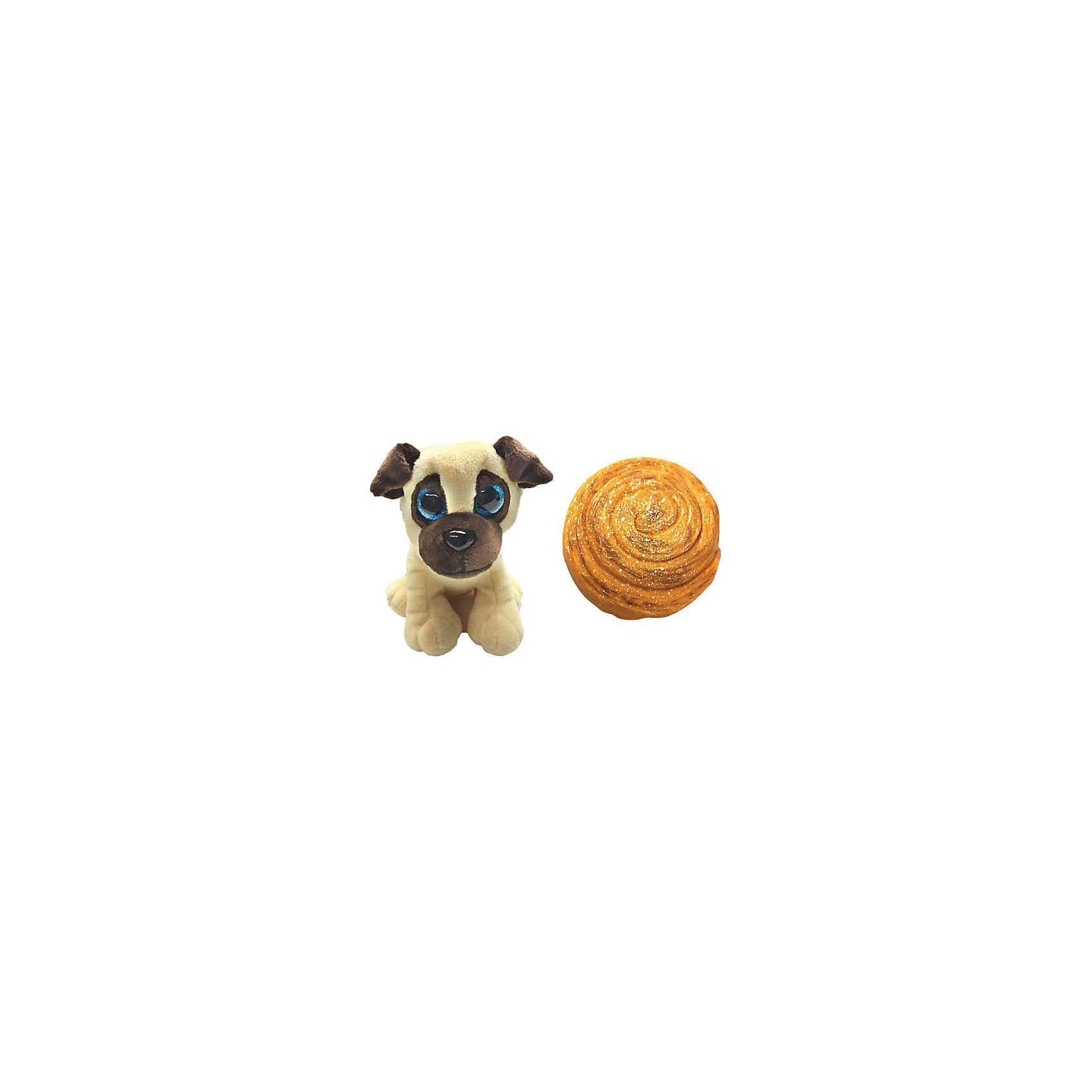фото Мягкая игрушка-трансформер Sweet Pups Сладкие щенки, Мопс Premium toys