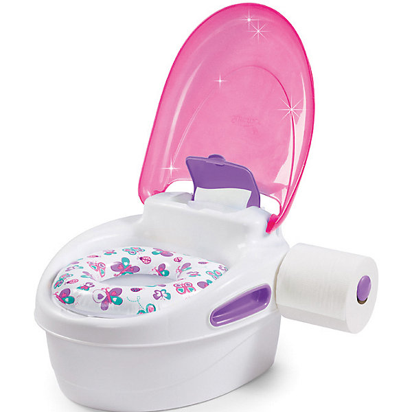 

Горшок-подножка 3 в 1 Summer Infant, розовый, Горшок-подножка 3 в 1 Summer Infant,