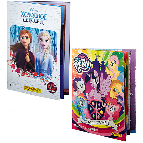 

Альбомы Panini Холодное сердце 2 (Frozen 2); My Little Pony 2