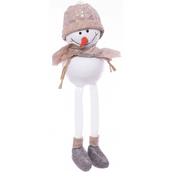 

Фигурка декоративная House of seasons Снеговик в бежевой шапочке