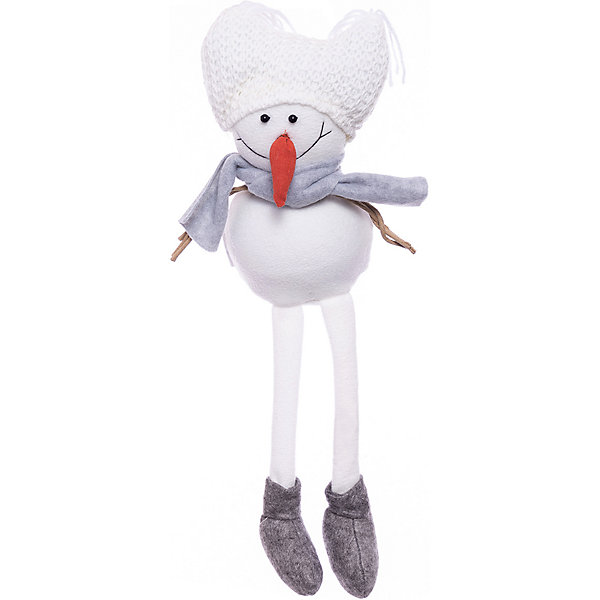 House of Seasons Фигурка декоративная House of seasons Снеговик в белой шапочке фигурка новогодняя magic time снеговик и список подарков высота 8 см