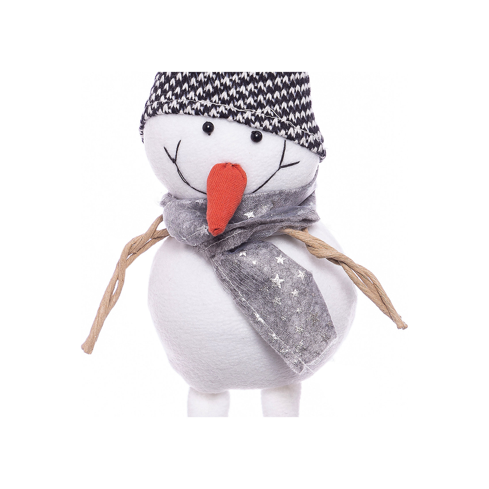 фото Фигурка декоративная House of seasons Снеговик в черной шапочке