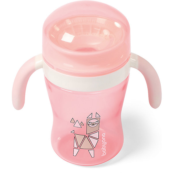 

Поильник-непроливайка BabyOno 360° розовый, 240 мл, Поильник-непроливайка BabyOno 360° , 240 мл