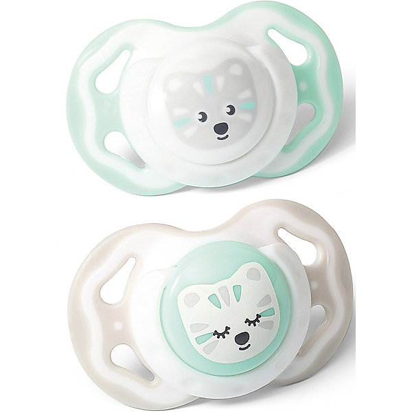 

Силиконовая пустышка BabyOno Котик 3-6 мес, 2 шт, Разноцветный, Силиконовая пустышка BabyOno Котик 3-6 мес, 2 шт