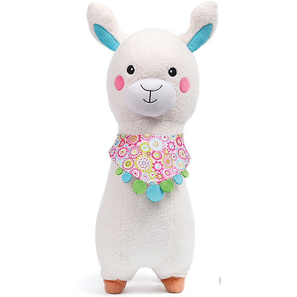 

Игрушка мягкая BabyOno "Лама Alabama", 49 см, розовая